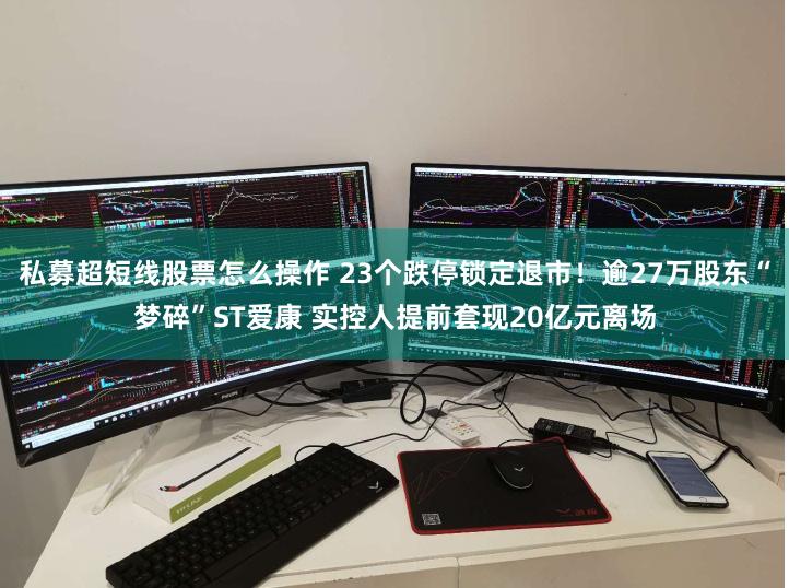 私募超短线股票怎么操作 23个跌停锁定退市！逾27万股东“梦碎”ST爱康 实控人提前套现20亿元离场