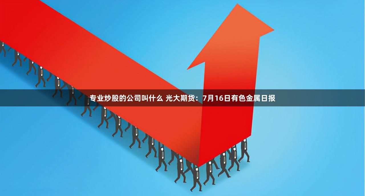 专业炒股的公司叫什么 光大期货：7月16日有色金属日报